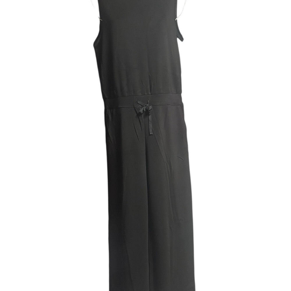 Black Sleeveless Jumpsuit Large NWT